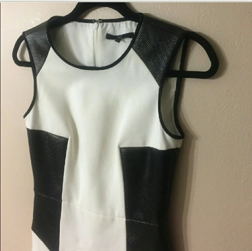 TIBI color blocked Ponte dress